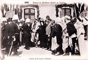 Tlemcen - Arrivee du President Loubet - 1903